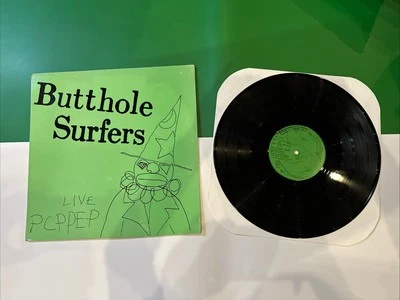 Butthole Surfers Live PCPPEP Vinyl LP Record 1984 Alternative Tentacles Rare - Image 1 of 4