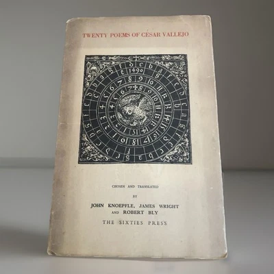 Twenty Poems Of Cesar Vallejo / 1st Ed. / 1962 / (Provenance-Mark Strand) - Image 1 of 4