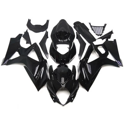Kit de carenado negro brillante de inyección para Suzuki 07 08 GSXR1000 2007 2008 GSXR1000 Foto 1 de 4