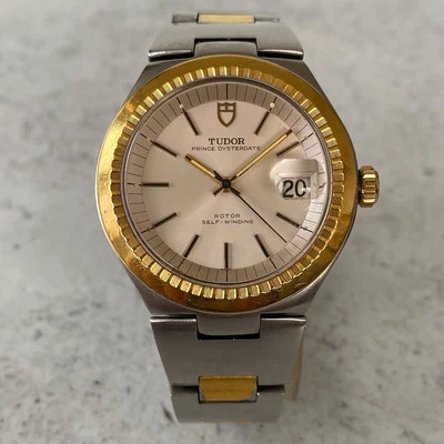 Reloj Tudor Prince Oysterdate Rolex 1975 caja 9101/01 automático 18 k - papeles Foto 1 de 4