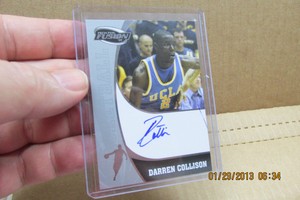 2009 Press Pass Fusion Autographs Silver #SS-DC  Darren Collison  UCLA