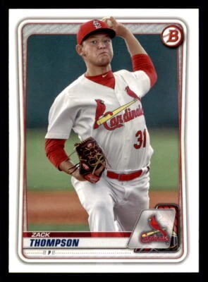 2020 Bowman Prospects #BP-6 Zack Thompson St. Louis Cardinals - Image 1 of 2