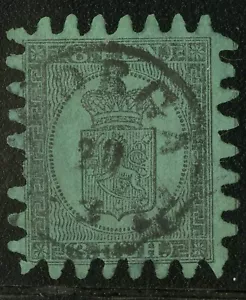 Finland 1866-74 Scott #7 USED - Type III - F/VF - Picture 1 of 2
