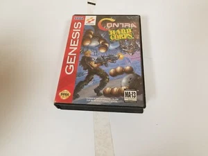 Contra Hard Corps Case (SEGA Genesis) Authentic BOX ONLY - Picture 1 of 4
