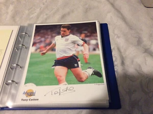 WESTMINSTER AUTOGRAPHED EDITION TONY COTTEE WEST HAM UNITED ENGLAND - Picture 1 of 3