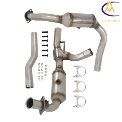 Y pipe w/ Catalytic Converter Direct Fit For 2007-2011 2012 Dodge Nitro 3.7L V6 Foto 1 de 4