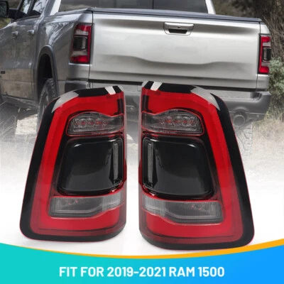 Pair New LED Tail Light w/Blind Spot For 2019-2024 Dodge Ram 2500 3500 RH+LH Foto 1 de 4