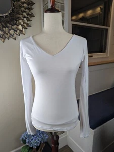 LimeBlue Super Soft White Essential Blouse - Picture 1 of 6
