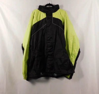 Daniel Smart High Visibility Rain Jacket with Hood 4XL - Image 1 of 4