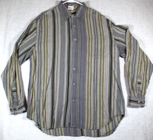 Tommy Bahama Long Sleeve Striped Button Down Shirt Men's XL - Picture 1 of 12