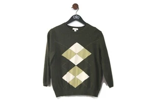 Isaac Mizrahi For Target Argyle Wool Blend Sweater - Picture 1 of 5