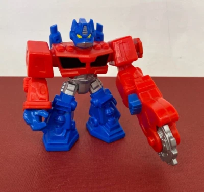 Playskool 2015☆ TRANSFORMERS ☆Heroes Rescue Bots OPTIMUS Spinning Action Figure - Image 1 of 4