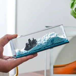 Floating Merry Bottle One Piece Luffy Thousand Sunny Barco Fluid Drift Bottle - Bild 1 von 16