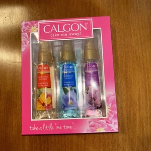 Calgon Fragrance Mist Travel Set 3 Pc 2 OZ Morning Glory, Hawaiian Ginger Orchid - Picture 1 of 1