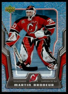 Martin Brodeur 2007-08 McDonald's Upper Deck #24 New Jersey Devils