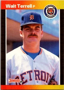 1989 Donruss Baseball 296 Walt Terrell - Picture 1 of 1