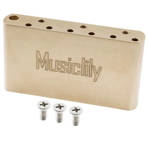 Musiclily Ultra 56,5 mm Messing 42 mm Tremolo Block für USA Fender Vintage ST Gitarre - Bild 1 von 4