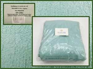 NEW Unused MATOUK Teal Green Full Queen Coverlet 94 X 97 Alto Lagoon Matelasse - Picture 1 of 5