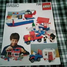 Lego Basic Building Set 720 Instruction Manuals Only Vintage 1985 Ideas