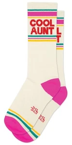 Calcetines COOL AUNT de Gumball Caniche Acanalados Gimnasio Crew Calcetines Novedad Calcetines llamativos - Imagen 1 de 3
