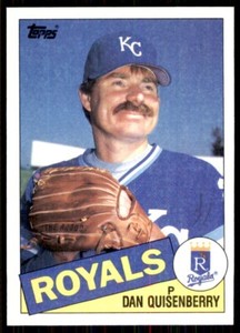 1985 Topps. Dan Quisenberry Baseball Cards #270
