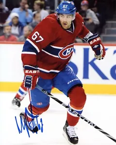 MAX PACIORETTY SIGNED 8X10 PHOTO PHOTOGRAPH MONTREAL CANADIENS COA - Picture 1 of 1