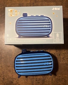 Jam Retro Classic Premium Wireless Bluetooth Speaker X2 Blue- 1 NIB & 1 Preowned - Picture 1 of 7