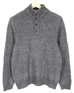 Hugo Boss Regular Fit Mugen Black Label Pullover Herren Groß Alpaka Wollmischung - Bild 1 von 9