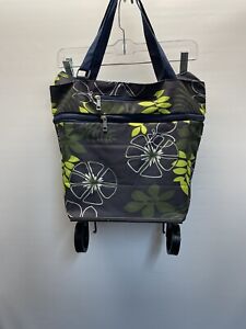 Expandable Suit Case With Fold Out Wheels