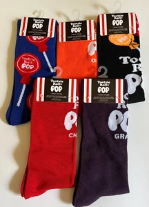 NEW! TOOTSIE ROLL®️ POP SOCKS ~ SOCK SIZE: 10-13 ~ YOU CHOOSE 1 or ALL ~ 1+ SHIP - Picture 1 of 12