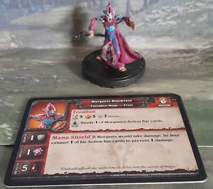World of Warcraft Miniaturen Spiel Blizzard Figur Morganis Blackvein + Karte - Bild 1 von 1