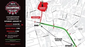 Georgia Bulldogs UGA Football National Championship Celebration Event 4 Tickets - Picture 1 of 1