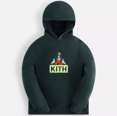 Disney | Kith Kids for Mickey & Friends Goofy Classic Logo Hoodie Youth Size XS - Image 1 of 4