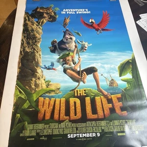 Original 2016 Double Sided Movie House Poster “The Wild Life” 27" x 40" - Picture 1 of 13