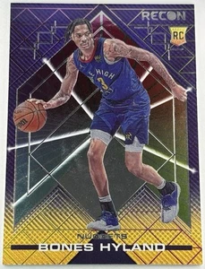 2021-22 Bones Hyland Rookie Recon #220, G, Nuggets, NBA, RC - Picture 1 of 2