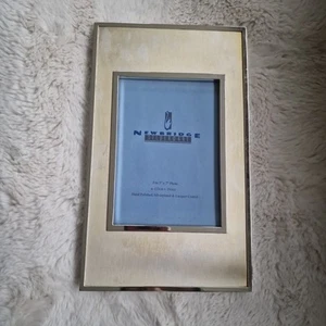 Vtg XL NEWBRIDGE SILVERWARE 5x7" 13x18cm Photo Image Frame Two tone Silverplate - Picture 1 of 15