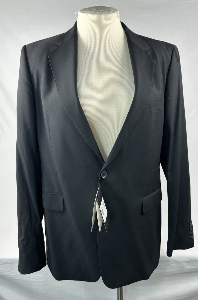 GUCCI ブラック ヘリンボーンスーツ 44(XS) GUCCI ブラック ヘリンボーンスーツ 44(XS) GUCCI ブラック