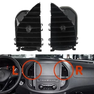 2X Lüftungsgitter L+R Mitte passend für Mercedes für Vito W447 2015+ Schwarz DE - Picture 1 of 6