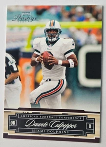 2007 Playoff Prestige Football #79 Daunte Culpepper Dolphins - Picture 1 of 2