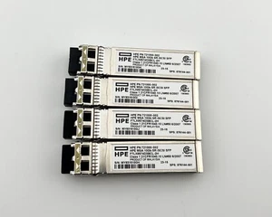 HPE C8R25B MSA 10Gb Short Range iSCSI SFP+ 4-pack Transceiver - Picture 1 of 2