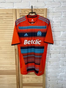OLYMPIQUE MARSEILLE AUTHENTIC THIRD FOOTBALL SHIRT 2011 2012 ADIDAS TECHFIT SZ 8 - Picture 1 of 14