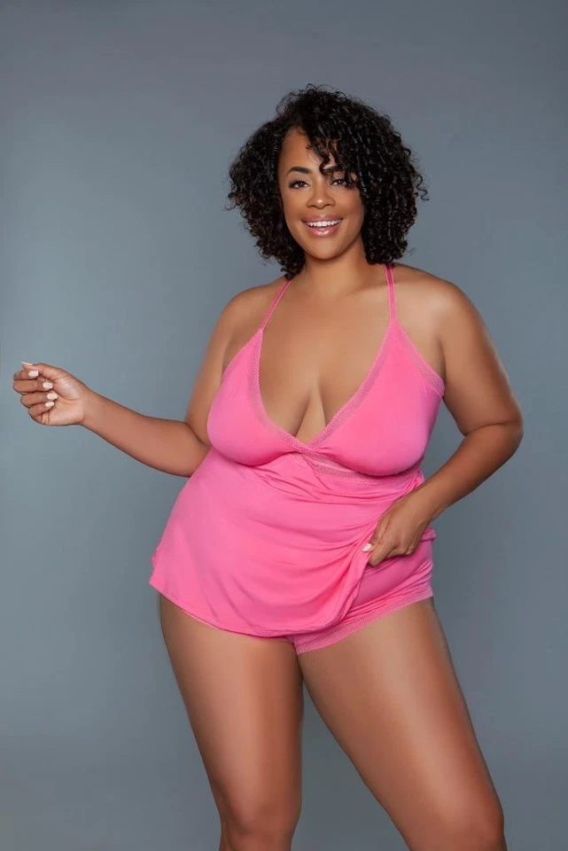 Sexy BE WICKED Sumergible CRISS-CROSS CORREA CAMISOLA Top PANTALONES CORTOS Salón PAJAMA CONJUNTO Foto 1 de 1