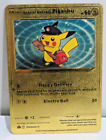 Pokemon Special Delivery Pikachu 60HP Gold Foil Fan Art Card SWSH074