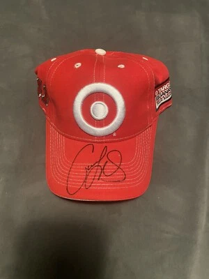Gorra de béisbol Casey Mears Target autografiada persecución DE COLECCIÓN Ganassi NUEVA SIN ETIQUETAS Foto 1 de 4