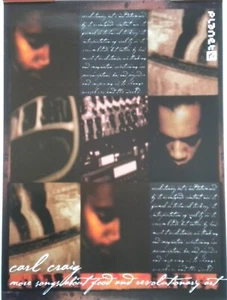 CARL CRAIG More Songs About Food & Revolutionary Art POSTER Detroit Techno 1997 - Bild 1 von 1