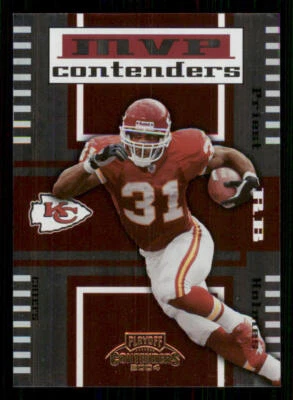 2004 Playoff Contenders MVP Contenders Red #MC8 Priest Holmes /1250 - Image 1 of 2