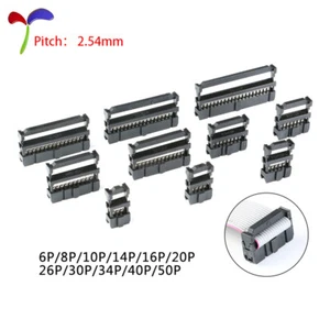 FC 6/8/10-40 Pin IDC 2.54mm Pitch Connectors Crimping Head for Flat Ribbon Cable - Picture 1 of 5