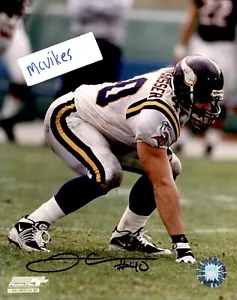 Jim Kleinsasser Minnesota Vikings Autographed 8x10 Photo COA North Dakota #5 - Picture 1 of 1