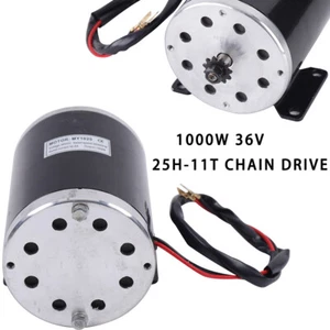 MY1020 1000W 36V DC Electric Brushed Motor 3000rpm For Go Kart Mini Bike DE DHL - Bild 1 von 7