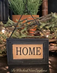 Farmhouse Primitive Home Ornament With Hanger - Picture 1 of 1